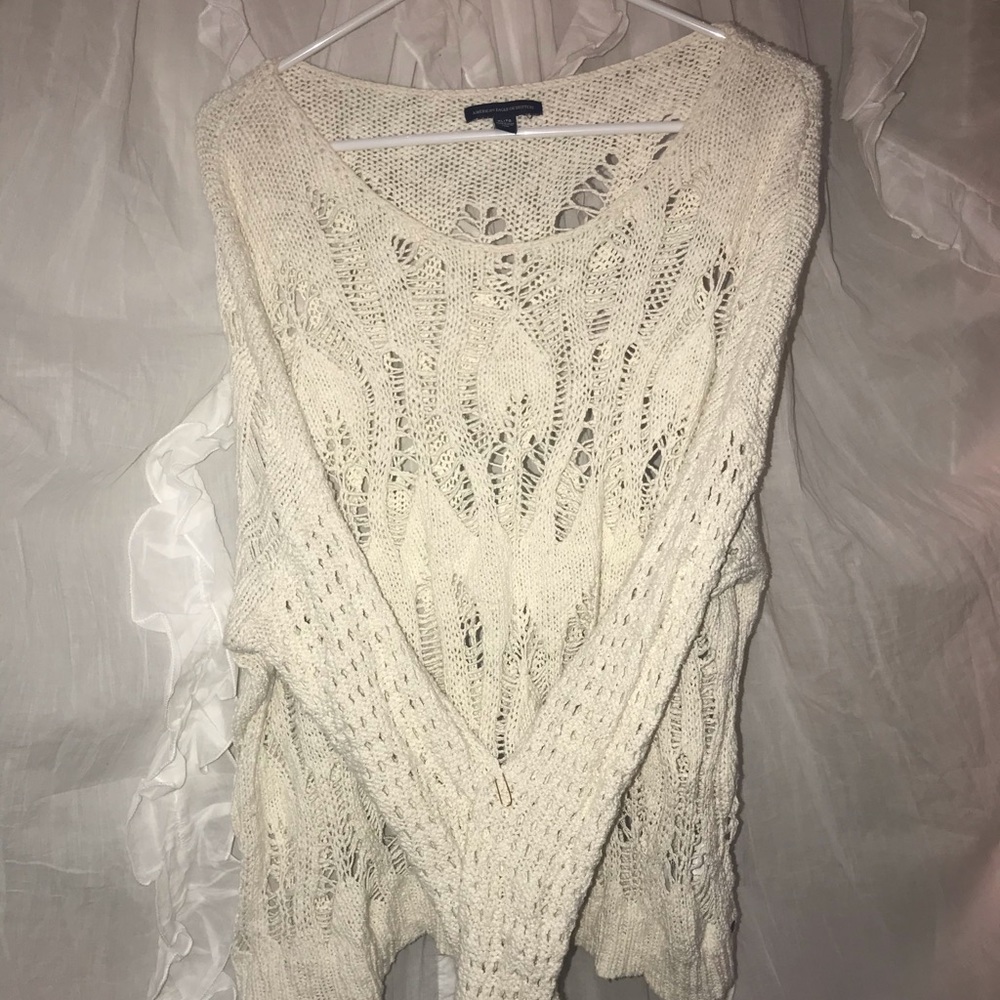 American Eagle Outfitters Distressed Sweater